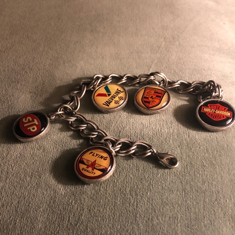 Rare! Car & Motorcycle Charm Bracelet - 141A $50 or $45 w/offer